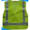 Orangenfarbenes Mesh-Hi-Visibility-Sicherheitsbekleidung